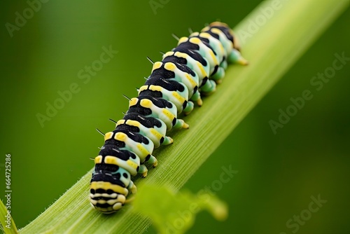 Caterpillar dovetail butterfly. © Sajeda