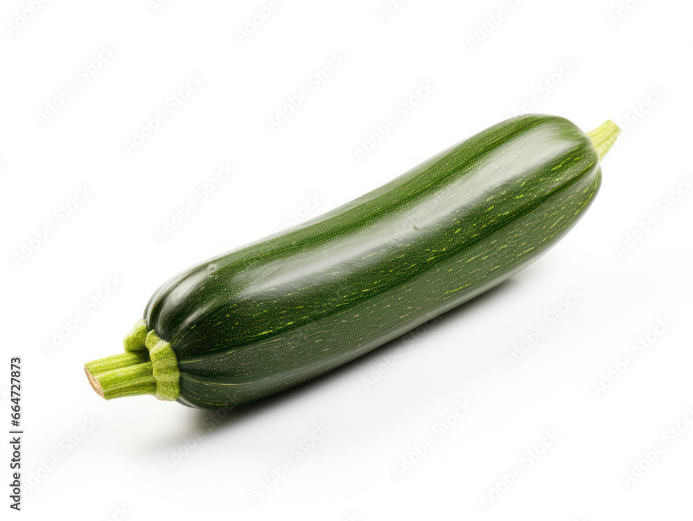 Zucchini Studio Shot Isolated on Clear Background, Food Photography, Generative AI Zucchini Studio Shot Isolated on Clear Background, Food Photography, Generative AI