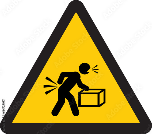 lesion de espalda, levantar objetos pesados, riesgo de lesion, precaución, señal, simbolo, back injury, back injury, lifting heavy objects, risk of injury, caution, signal, symbol