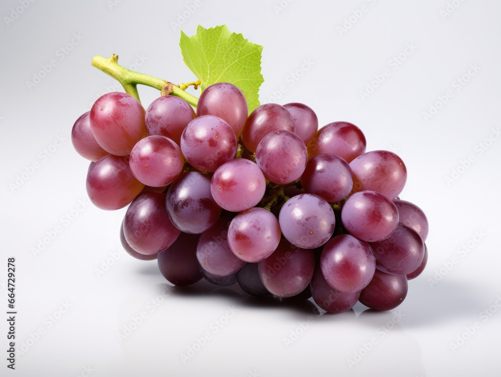 Grapes Studio Shot Isolated on Clear Background, Food Photography, Generative AI Grapes Studio Shot Isolated on Clear Background, Food Photography, Generative AI