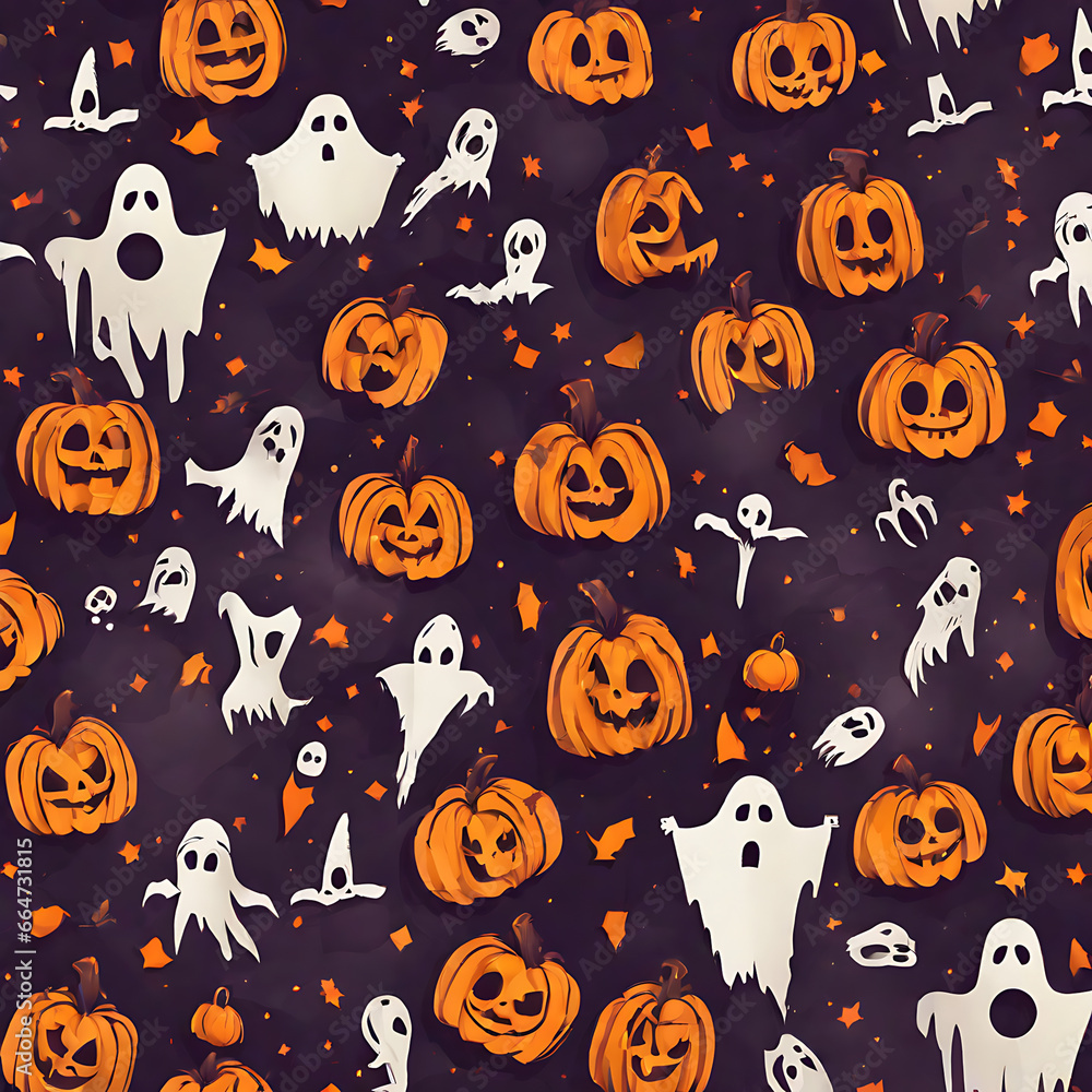 halloween seamless background halloween seamless background