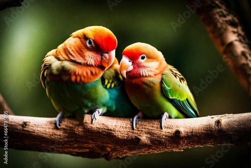 pair of parrots © Haider