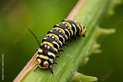 Caterpillar dovetail butterfly. © Sajeda