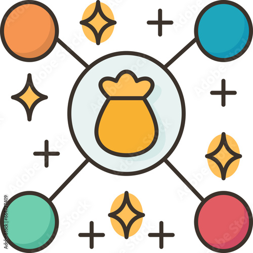 decentralized  icon