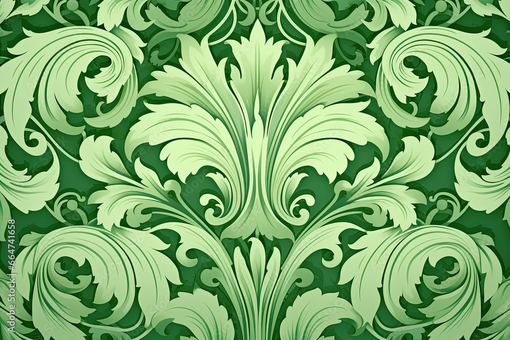 Vibrant Green Shades: Fashionable Simple Decorative Pattern for an Eye-Catching Look, generative AI Vibrant Green Shades: Fashionable Simple Decorative Pattern for an Eye-Catching Look, generative AI