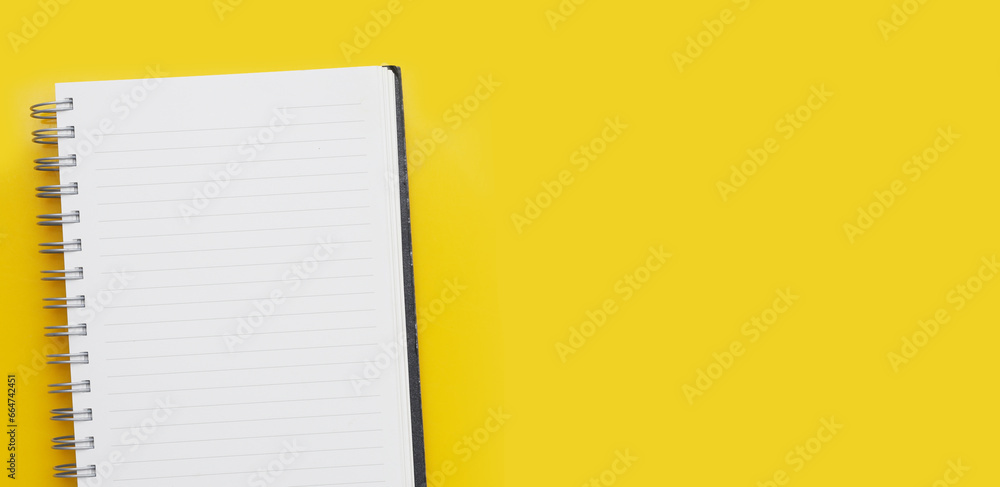 Diary notebook for background. Work planning - obrazy, fototapety, plakaty 