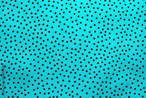Turquoise Color Seamless Modern Dotted Background - Vibrant and Stylish Turquoise Dots for a Trendy Digital Design, generative AI