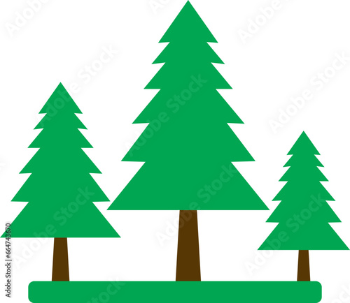 Spruce tree icon