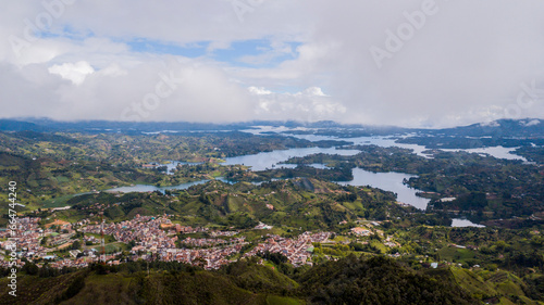 vista a el lago