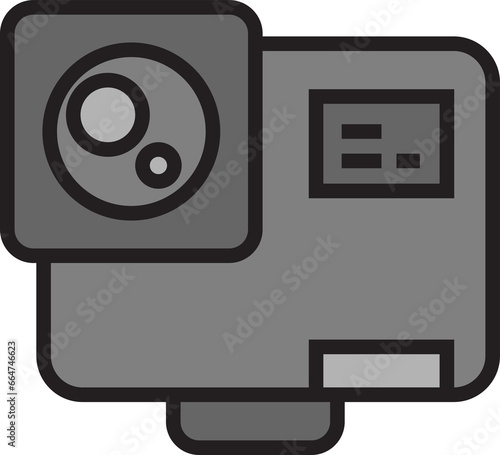 Action Camera Icon 