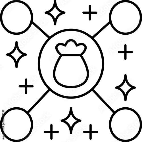 decentralized  icon