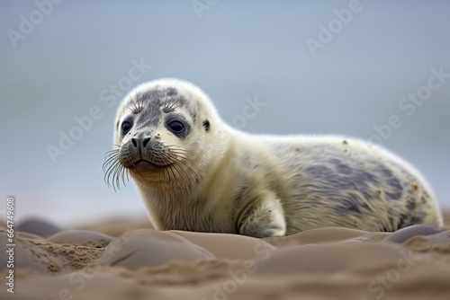 Harbor seal cub. © Md