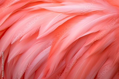 Flamingo Feather background.