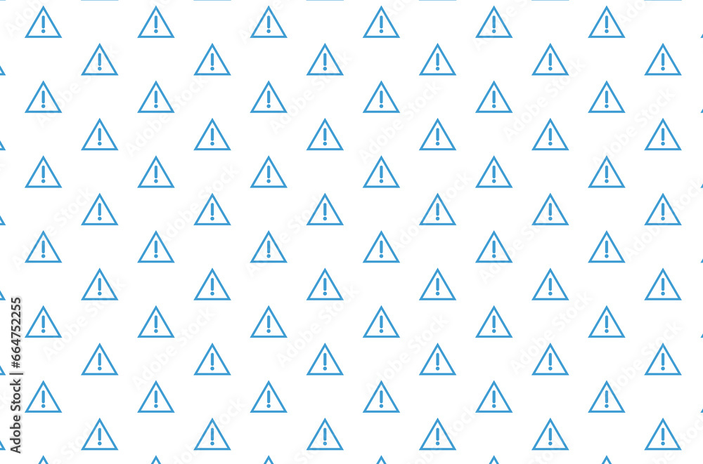 Digital png illustration of blue triangles with exclamation marks repeated on transparent background Digital png illustration of blue triangles with exclamation marks repeated on transparent background