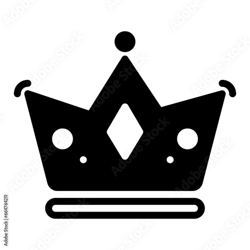Crown icon, line icon style