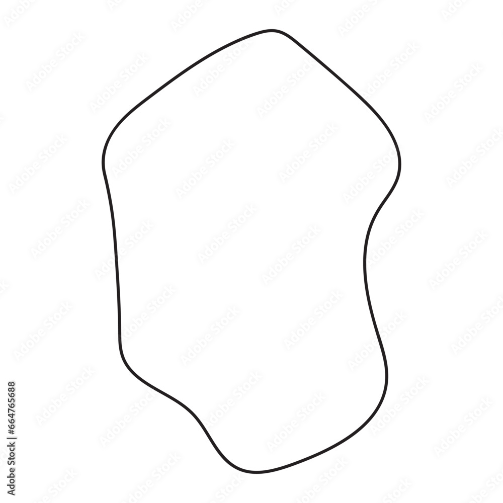abstract blobs outline for background abstract blobs outline for background