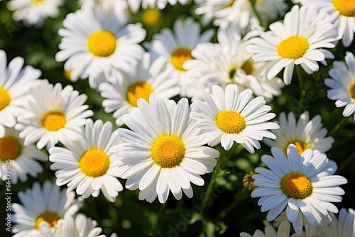 White daisy flowers.