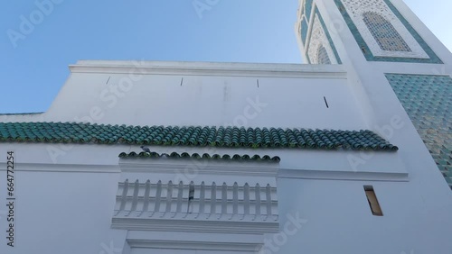 Tangier Medina, Morocco: Towering mosque and traditional architecture