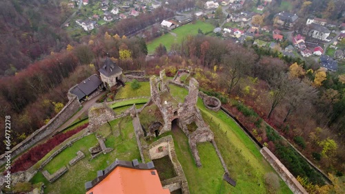 Potstejn Czech castle in Europe photo