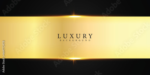 Luxury abstract black and golden background with Illustration from vector about modern template deluxe and luxury design.