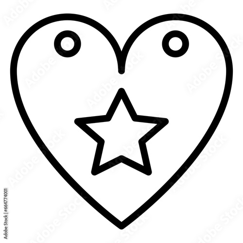 Satisfied icon, line icon style