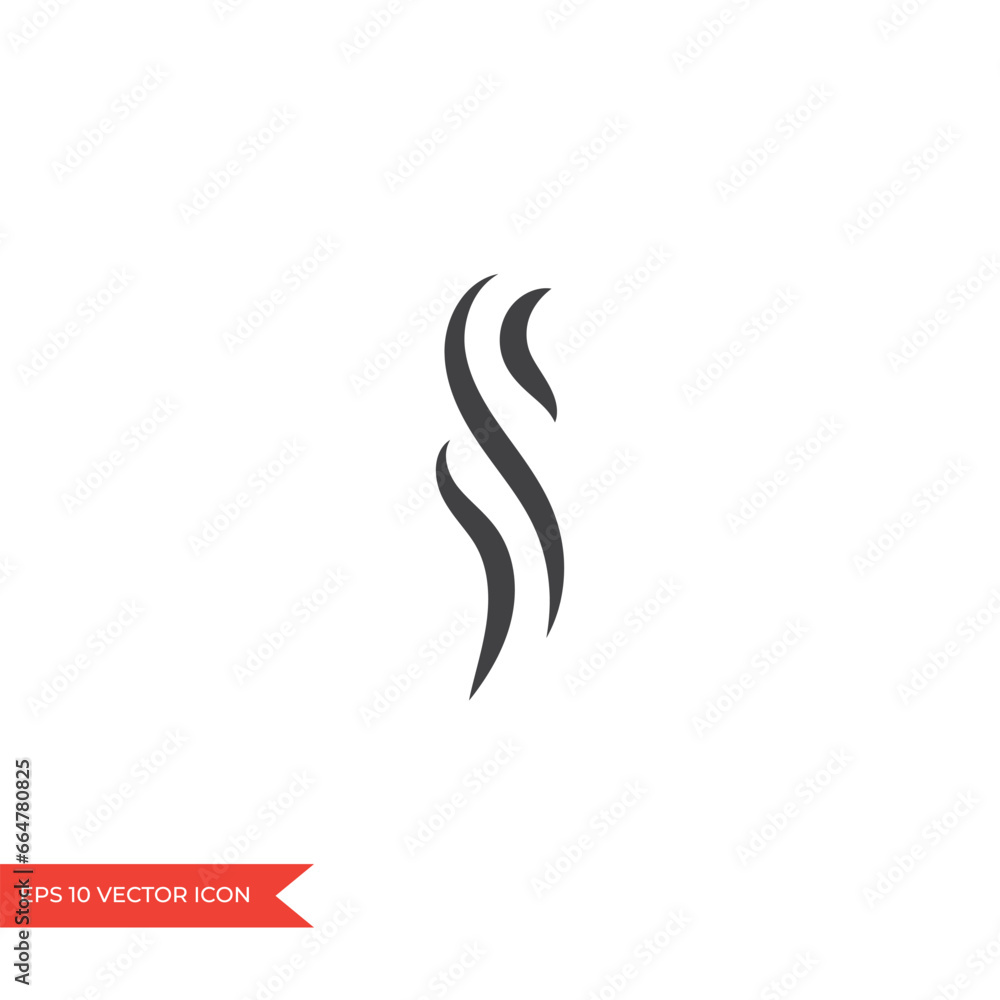 Smell icon. Hot aroma, stink, cooking steam, smelling, vapor, smoking Smell icon. Hot aroma, stink, cooking steam, smelling, vapor, smoking