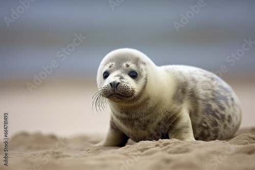 Harbor seal cub. © MstSanta