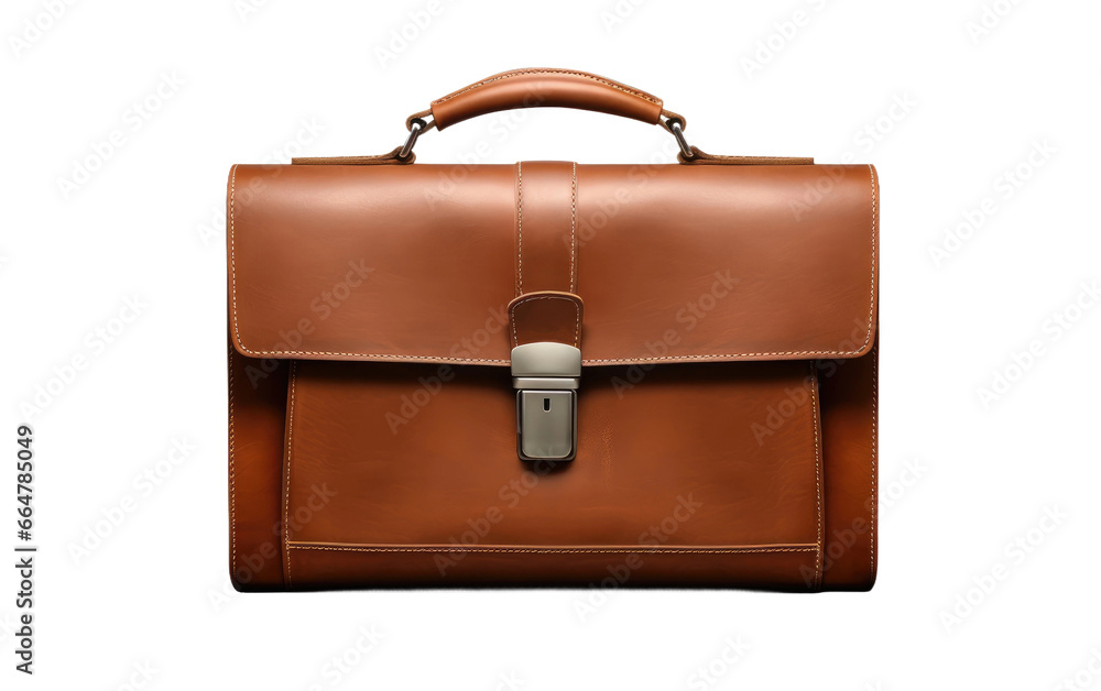 Beautiful and Simple Briefcase on a Clear Surface or PNG Transparent Background. Beautiful and Simple Briefcase on a Clear Surface or PNG Transparent Background.