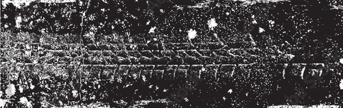 Vector Print Textured Tire Track . Design Element . Car tread silhouette . Mud splash grunge tire texture. Tyre track banner .