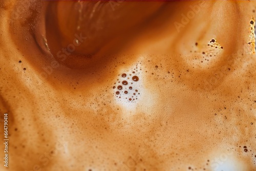 Coffee foam texture.