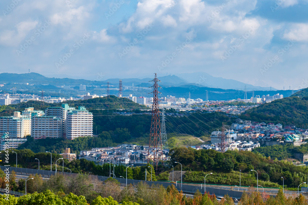 Obraz premium 日本の町並み