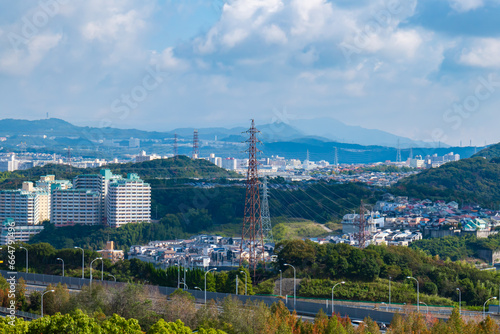 日本の町並み