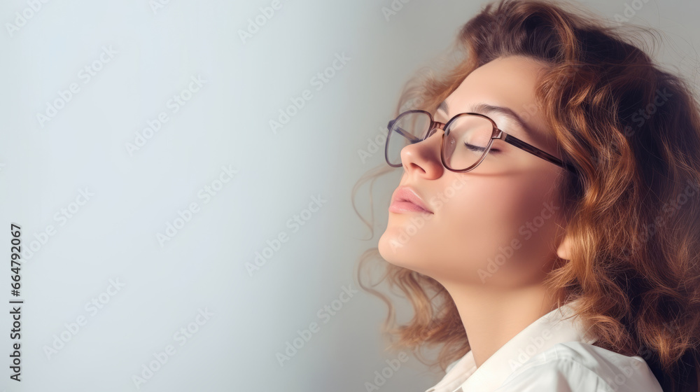 Short hair, pretty person. Copy space photo portrait of beautiful woman in the studio Short hair, pretty person. Copy space photo portrait of beautiful woman in the studio