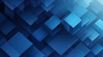 abstract blue squares background