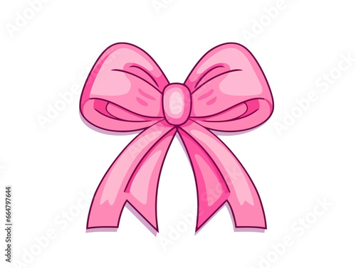 Doodle Obstetric fistula awareness ribbon, cartoon sticker, sketch, vector, Illustration, minimalistic