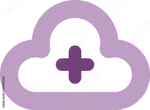 cloud server add icon
