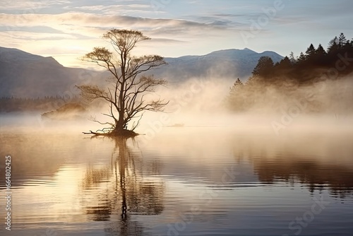 Wanaka s lone willow tree which is situated just off of the lake shore.