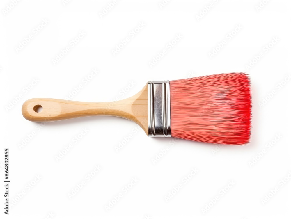 Paintbrush isolated white background. Paintbrush isolated white background.