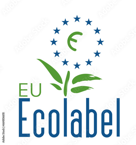 The EU Ecolabel Logo. EU-Ecolabel vector.