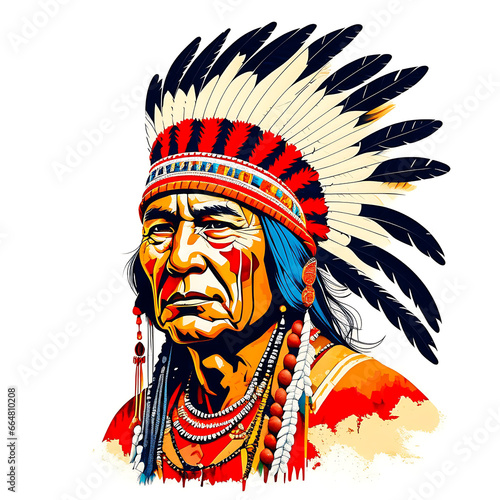 Native American Heritage illustration