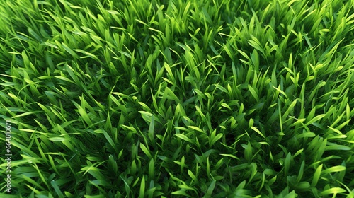 zoom of Green grass texture of a soccer field