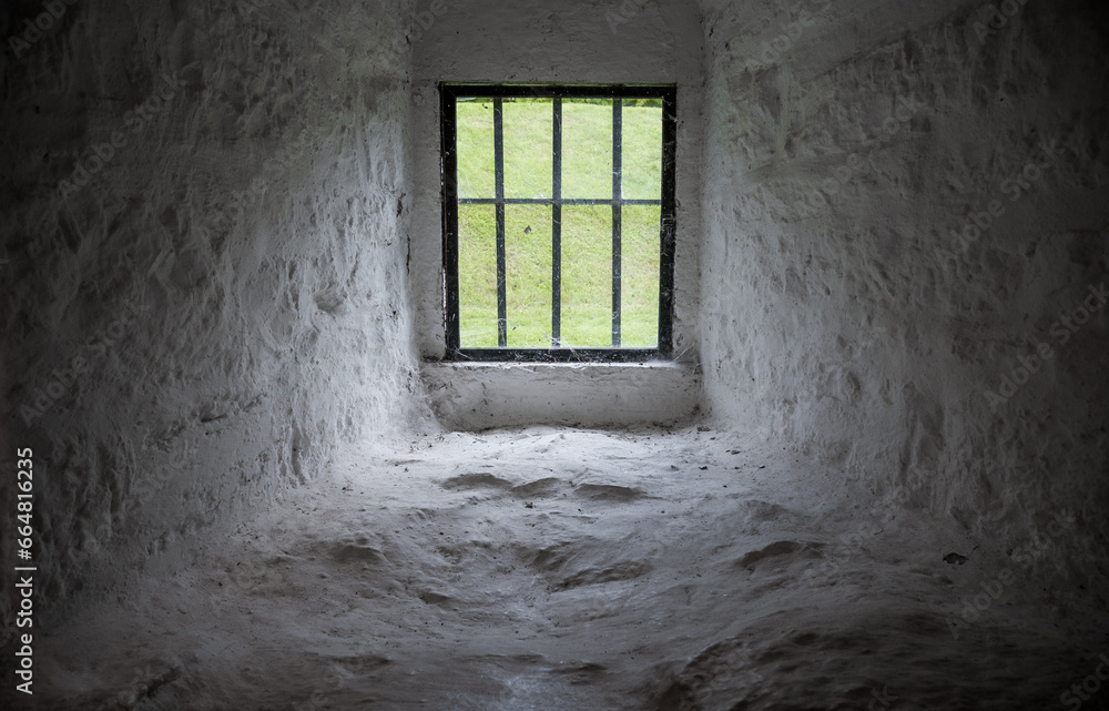 Window at Fort Lennox National Historic Site in Canada Window at Fort Lennox National Historic Site in Canada