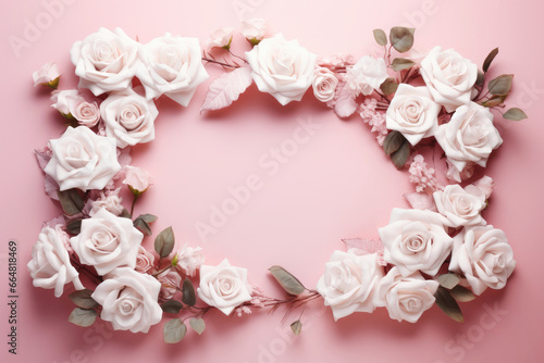 Wallpaper Mural Creative Composition Of A White Vintage Frame Torontodigital.ca