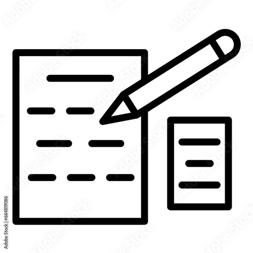 Copywriter Icon Style