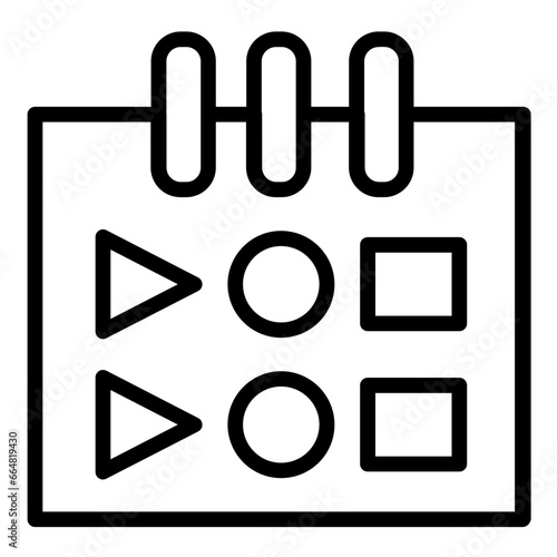 Sketchbook Icon Style