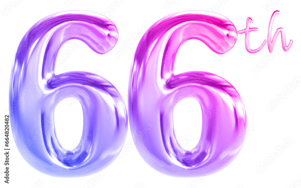 66 th anniversary - gradient number anniversary 66 th anniversary - gradient number anniversary