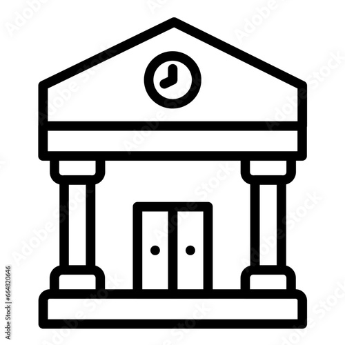 Bank Icon Style