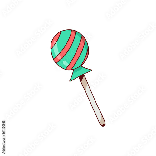 Lollipop. Vector illustration