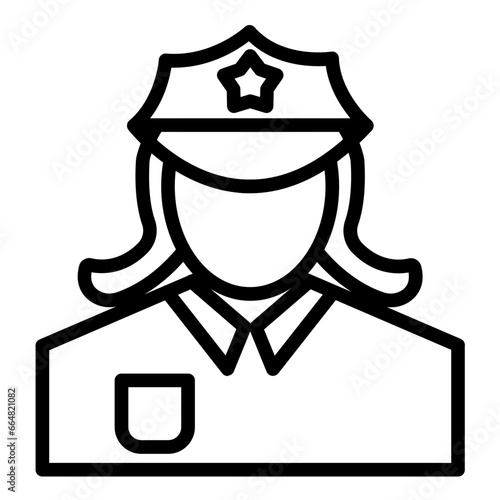 Police Women Icon Style