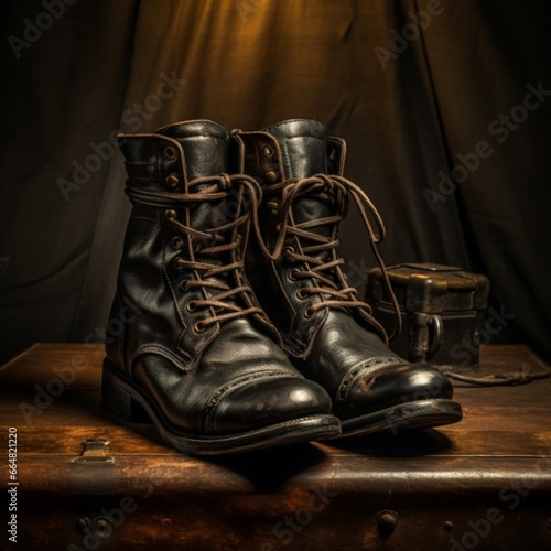 boots and boot generated by AI